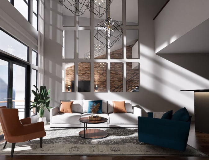 Sandy Jazmin Interior Design Colorado_Entire Loft Design & Furnituring